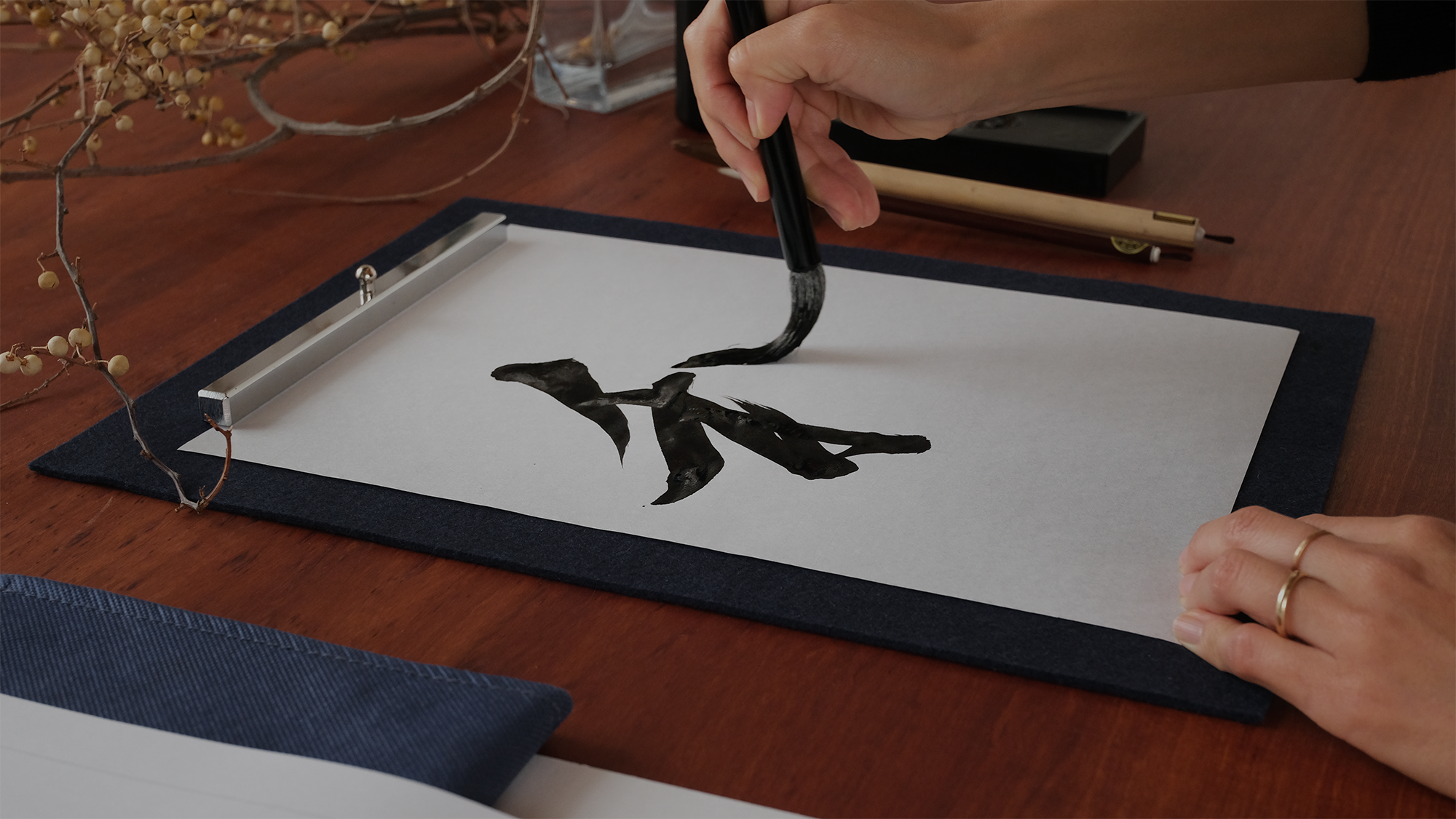 Private Calligraphy Session – Atelier Towa